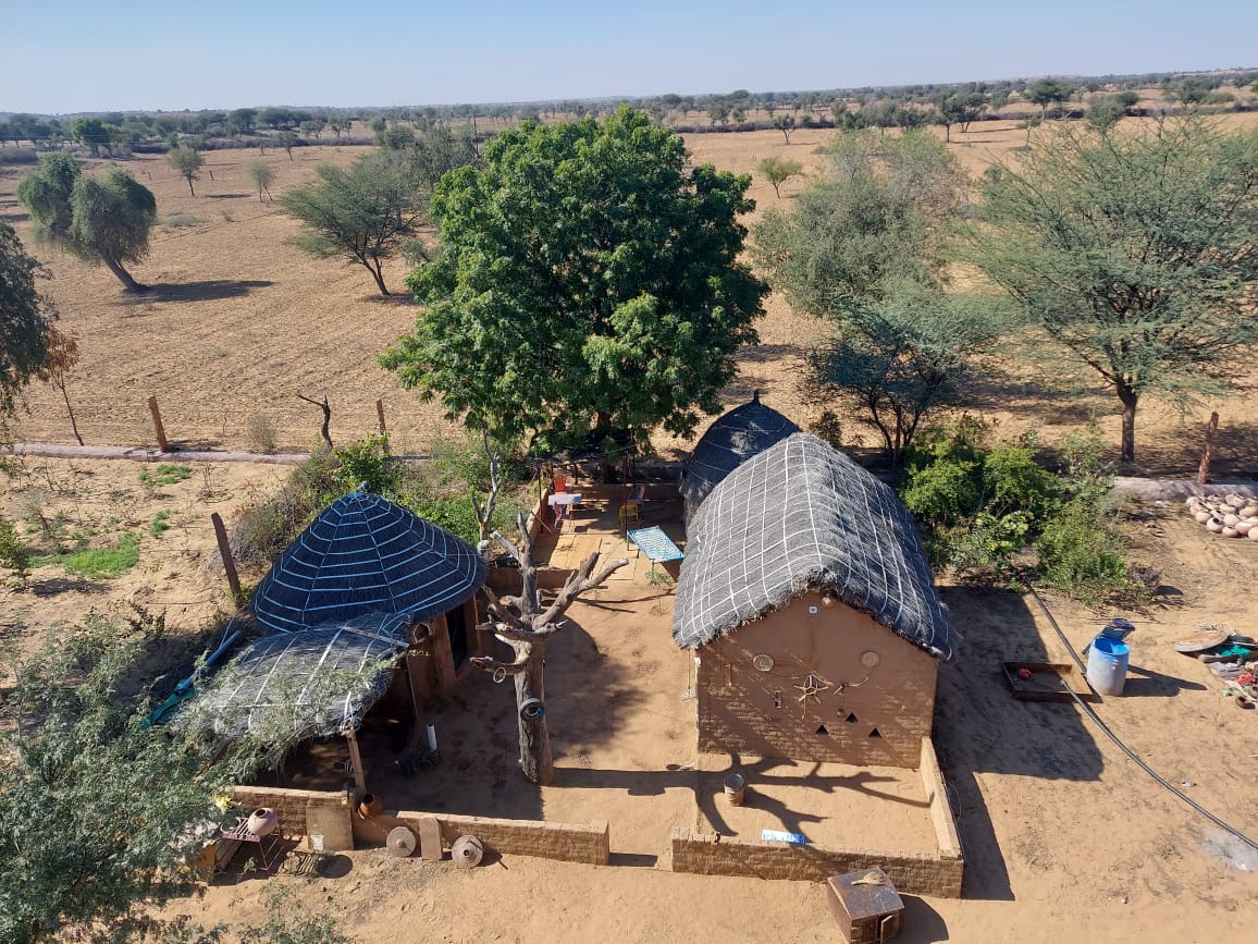 Top View Huts